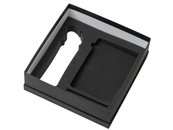 Подарочный набор "Color it" с блокнотом, металлической ручкой и бутылкой, Размер магнитная обложка, Цвет красный