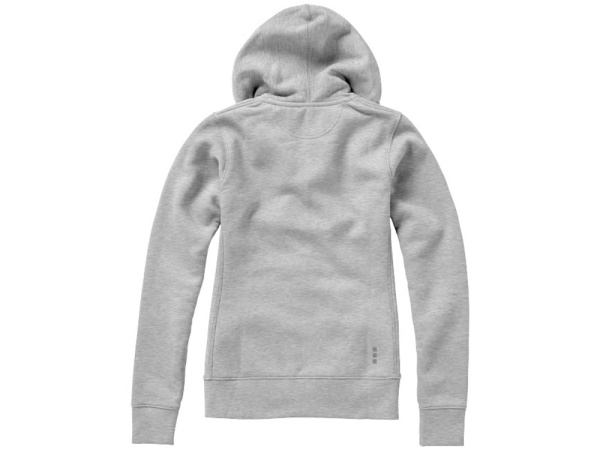 Толстовка «Arora» женская с капюшоном, Размер L, Цвет серый меланж