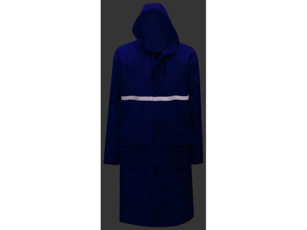 Дождевик со светоотражающей тесьмой «Lanai», Размер M-L, Цвет классический синий