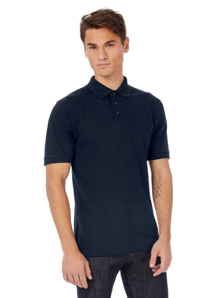 Рубашка поло Heavymill белая, S–3XL