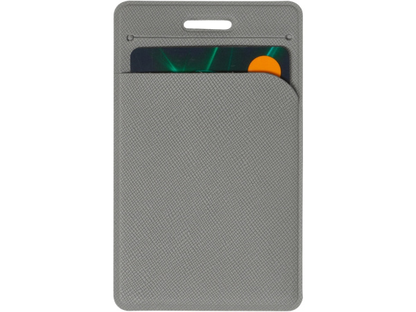 Чехол для пропуска с отделением для карты «Favor», Цвет светло-серый