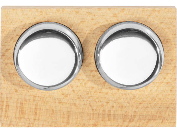 Стальные шайбы для охлаждения виски «Cool and steel», Цвет натуральный, серебристый