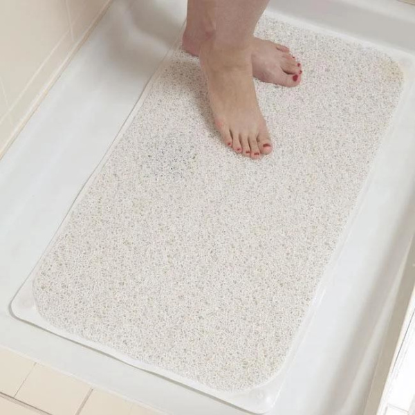 Антискользящий, впитывающмй коврик для ванной и душа Aqua Rug, 38х68 см