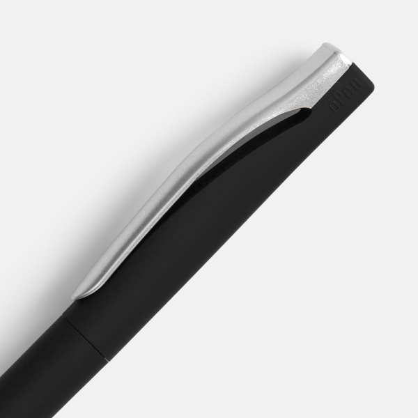 Ручка шариковая Pin Soft Touch, черная, 14,5х1 см