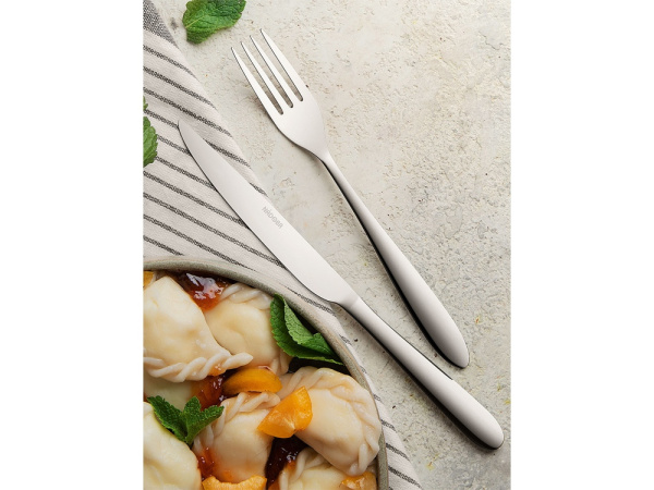 Набор столовых приборов «ROMANA», 24 предмета, Цвет стальной