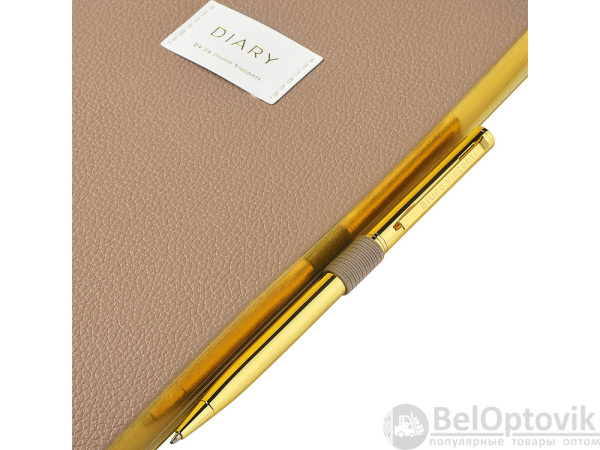 Ежедневник недатированный А5 «Total beige», Цвет бежевый