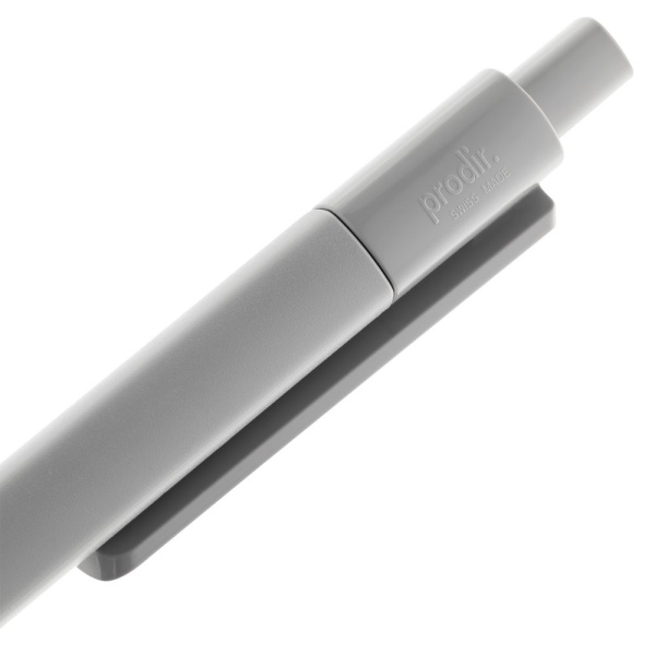 Ручка шариковая Prodir DS4 PMM-P, серая, 14x1,3 см
