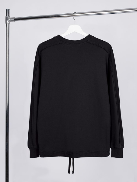 Свитшот унисекс Vozduh, черный, XS–XXL