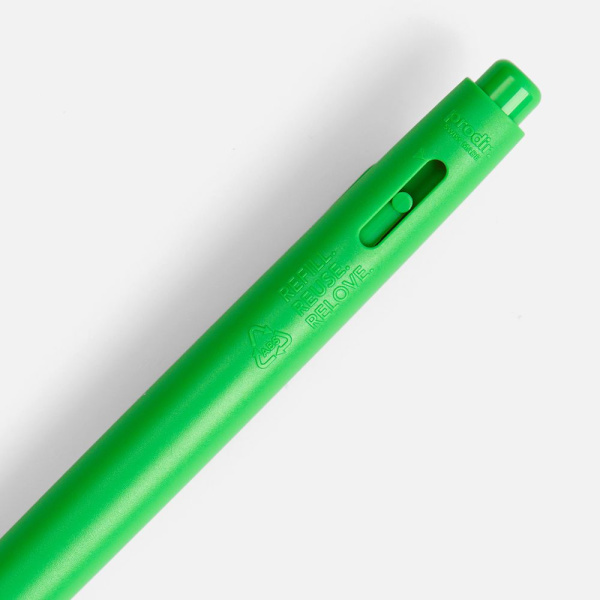 Ручка шариковая Prodir DS11 PMP, зеленая, 14,5x1,1 см