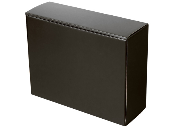 Коробка подарочная «Raven», XL, горизонтальная , Размер XL, Цвет черный