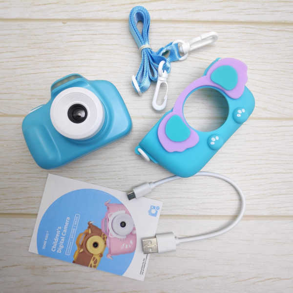 Детский цифровой фотоаппарат Kids Cam 32 Gb Селфи камера
