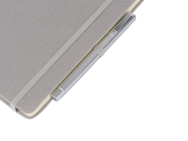 Блокнот А5 «Ribby», Цвет светло-серый