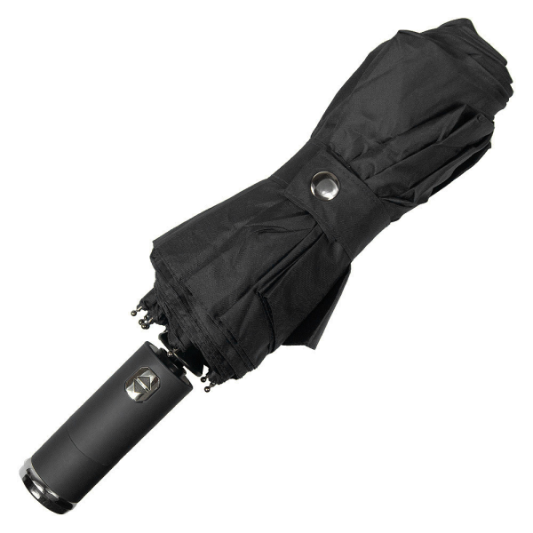 Зонт складной автоматический Forest Lotus Flashlight, чёрный
