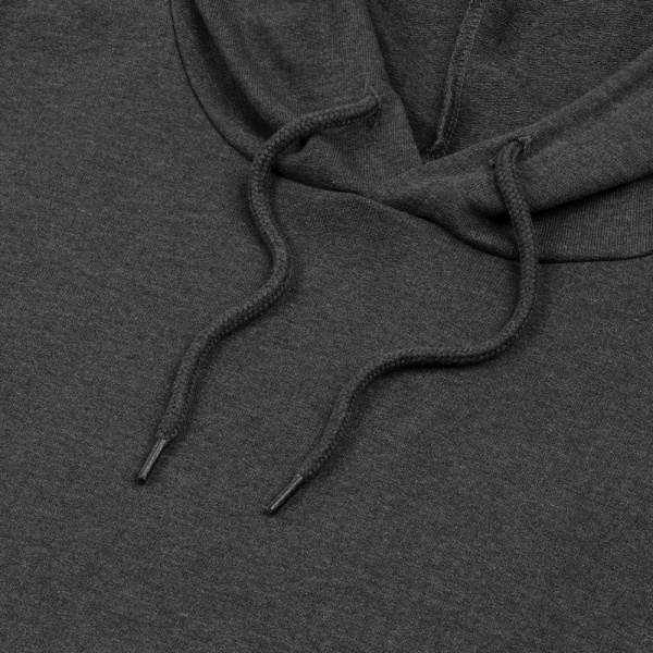 Толстовка с капюшоном унисекс Hoodie, серый меланж (антрацит), XS–3XL