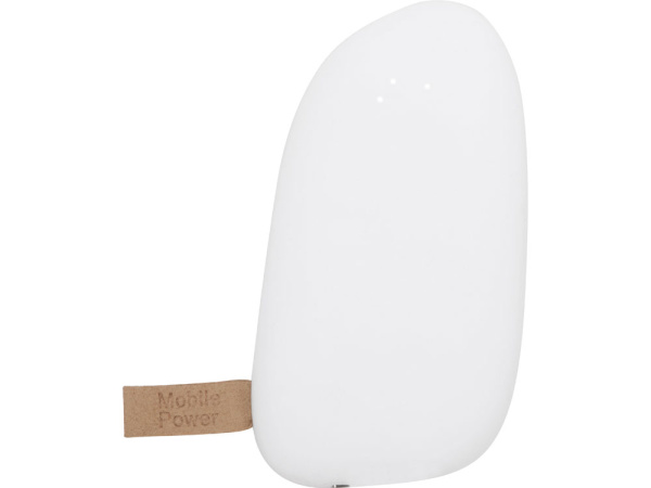 Внешний аккумулятор в форме камня «Stone», 5200 mAh, Размер 5200 mAh, Цвет белый