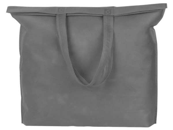 Сумка-оверсайз из спанбонда «Overy», Цвет темно-серый