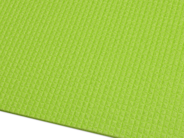 Коврик «Cobra» для фитнеса и йоги, Цвет лайм