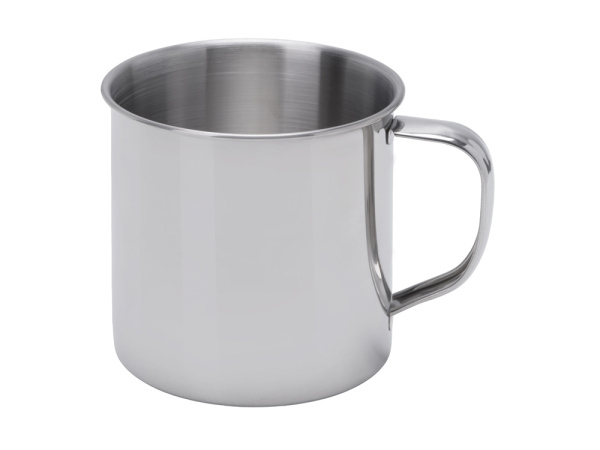 Кружка из нержавеющей стали «Trek S», Размер 350 мл, Цвет серебристый