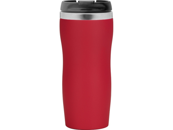 Термокружка «Mony Steel» soft-touch, Цвет красный