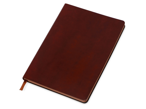 Блокнот А5 «Fabrizio», 80 листов, с цветным срезом, Цвет коричневый