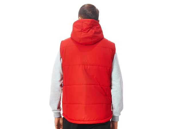 Жилет "Vigour" мужской, Размер M, Цвет красный/стальной