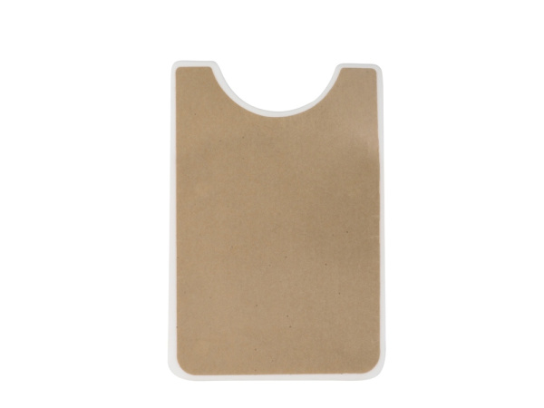 Картхолдер для телефона с держателем «Trighold», Цвет белый