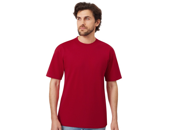 Футболка из френч терри «Warsaw», унисекс, Размер XS, Цвет красный