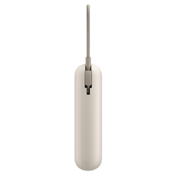 Внешний аккумулятор со встроенным кабелем Xiaomi Power Bank (Integrated Cable), 10000 мАч, Цвет бежевый