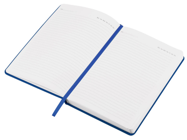 Бизнес-блокнот А5 «C2» soft-touch, Цвет синий