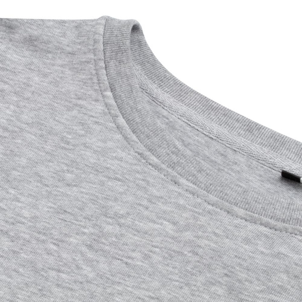 Свитшот унисекс BNC Inspire (Organic), серый меланж, XS–3XL