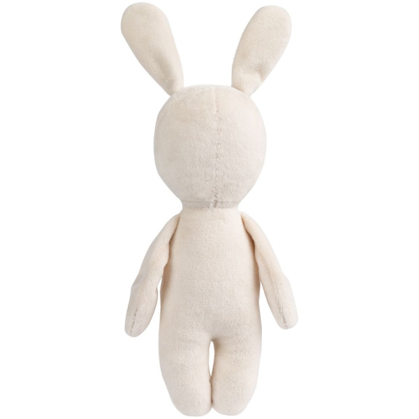 Мягкая игрушка Beastie Toys, заяц с белым шарфом, 27,5х9,5 см