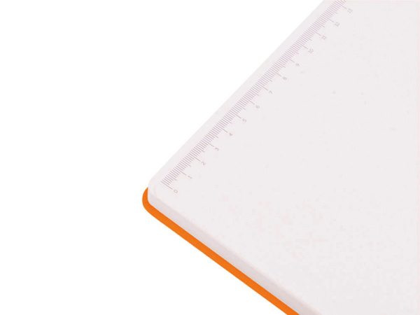 Бизнес-блокнот А5 «C2» soft-touch, Цвет оранжевый