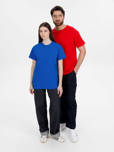 Футболка унисекс T-Bolka 180, темно-синяя (navy), S–5XL