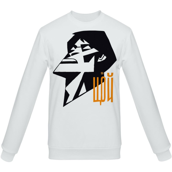 Свитшот «Меламед. Виктор Цой», белый, S–XXL