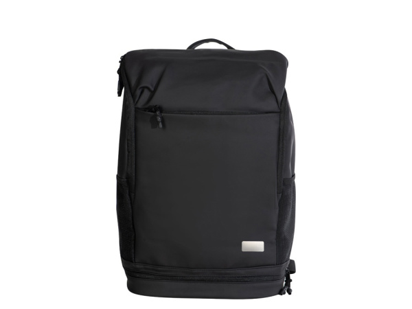 Рюкзак «Gym» с отделением для обуви, с шильдом, Цвет черный