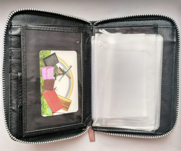 Мужской клатч–портмоне на молнии Baellerry, с отделениями для авто документов