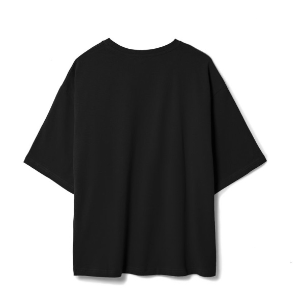 Футболка унисекс оверсайз Street Vibes, черная, XS–XXL