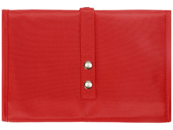 Несессер для путешествий со съемной косметичкой «Flat», Цвет красный