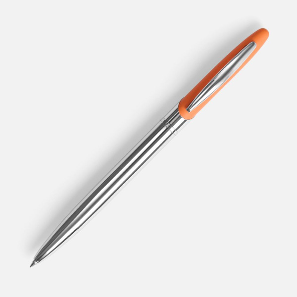 Ручка шариковая Dagger Soft Touch, оранжевая, 14х0,9 см