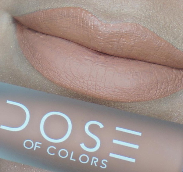 Набор матовых помад DOSE of colors lip gloss, 12 постельных оттенков