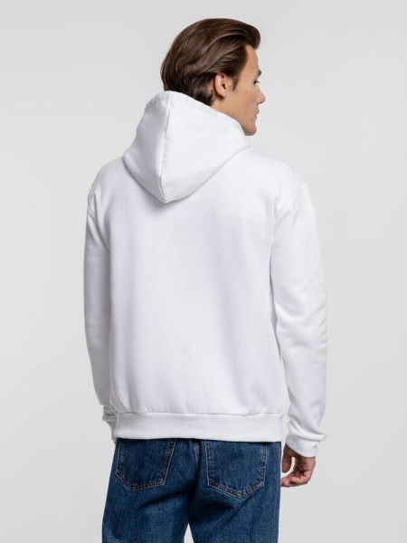 Толстовка с капюшоном Kirenga Heavy, белая (белоснежная), XS–5XL
