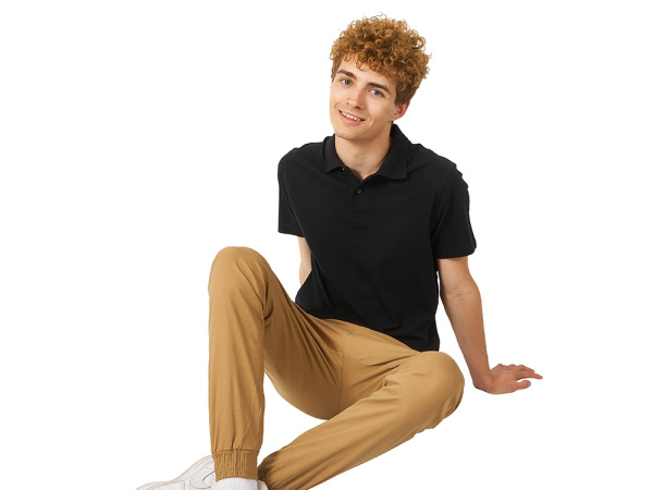 Рубашка поло «Laguna» мужская, Размер XL, Цвет черный