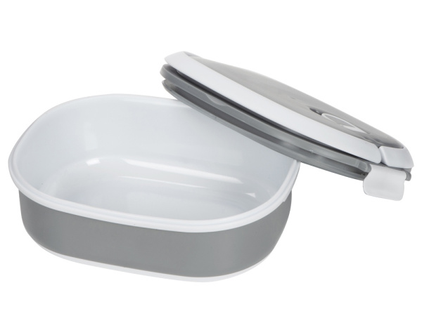 Ланч-бокс «Hotty», Цвет серый/белый