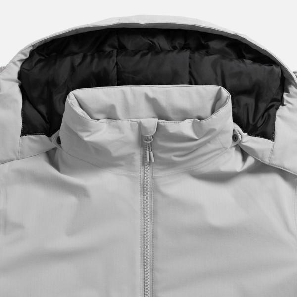Куртка-парка унисекс Sfera, светло-серая, S–4XL