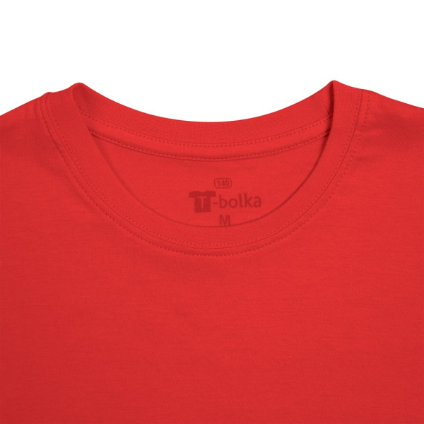 Футболка унисекс T-bolka 140, красная, S–4XL