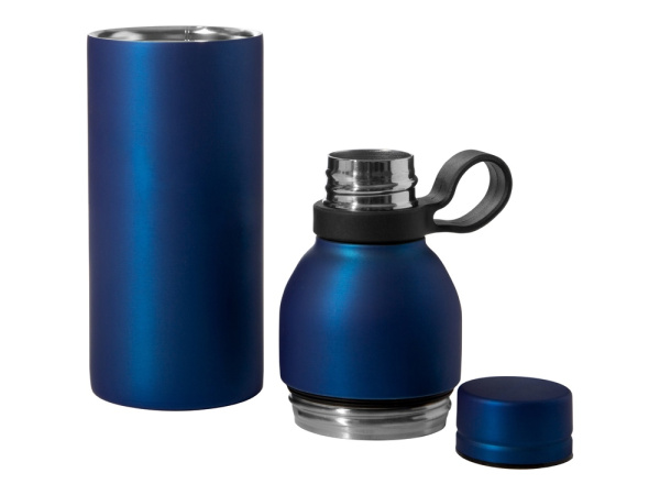 Универсальная составная термобутылка «Inverse», 550 мл, Цвет синий металлик