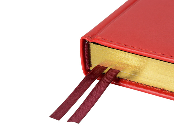 Ежедневник недатированный А5 «Parliament», Размер A5, Цвет красный