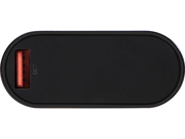 Внешний аккумулятор с быстрой зарядкой QC/PD «Qwik», 10000 мАч, Цвет черный