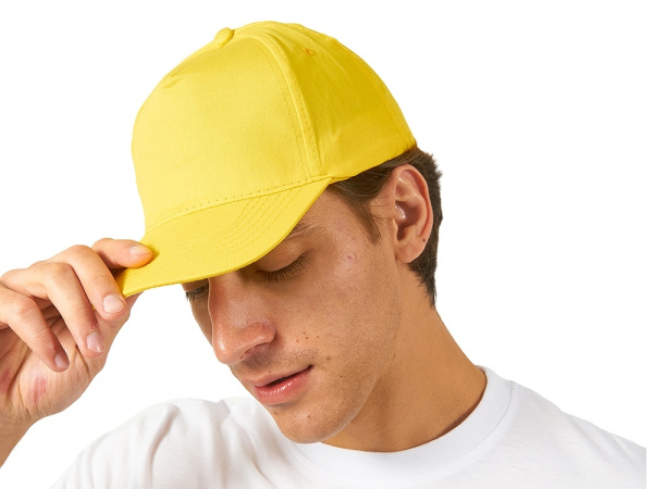 Бейсболка «Memphis 165», Размер 60, Цвет желтый