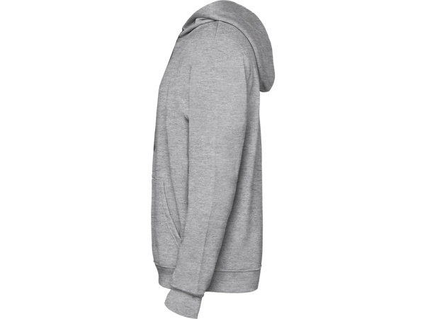 Толстовка с капюшоном «Urban» детская, Размер 11-12, Цвет серый меланж/черный